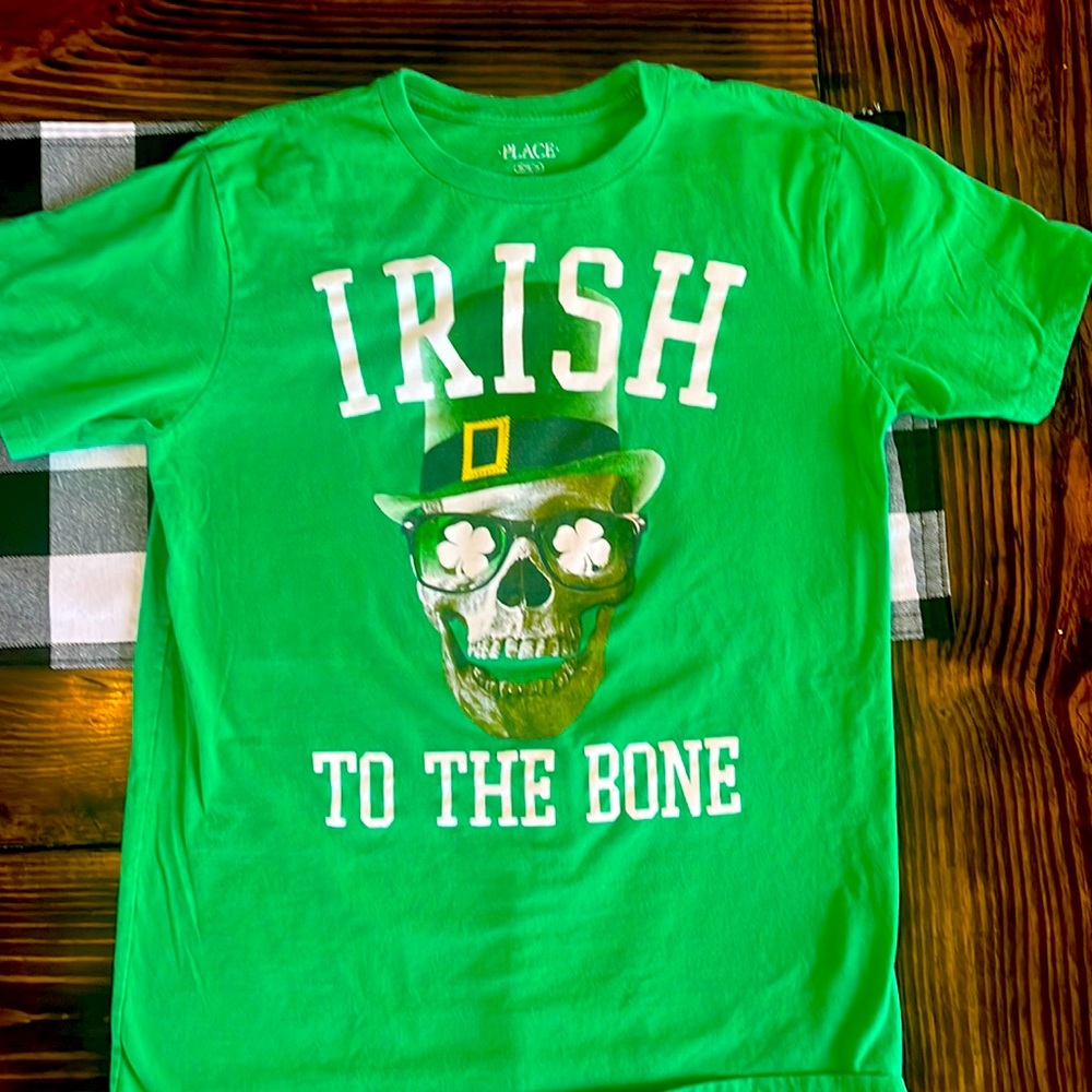 Boy’s The Children’s Place St. Patrick’s Day ☘️ short sleeve tee